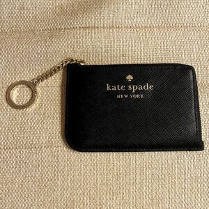 NEW Kate Spade Cameron Saffiano Leather Medium Zip Card Holder